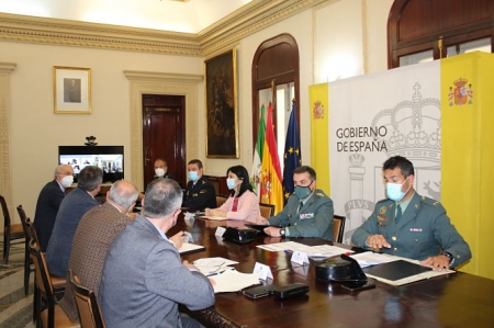 reunión de seguridad preparatoria en la Subdelegación del Gobierno en Granada (SUBDELEGACIÓN)