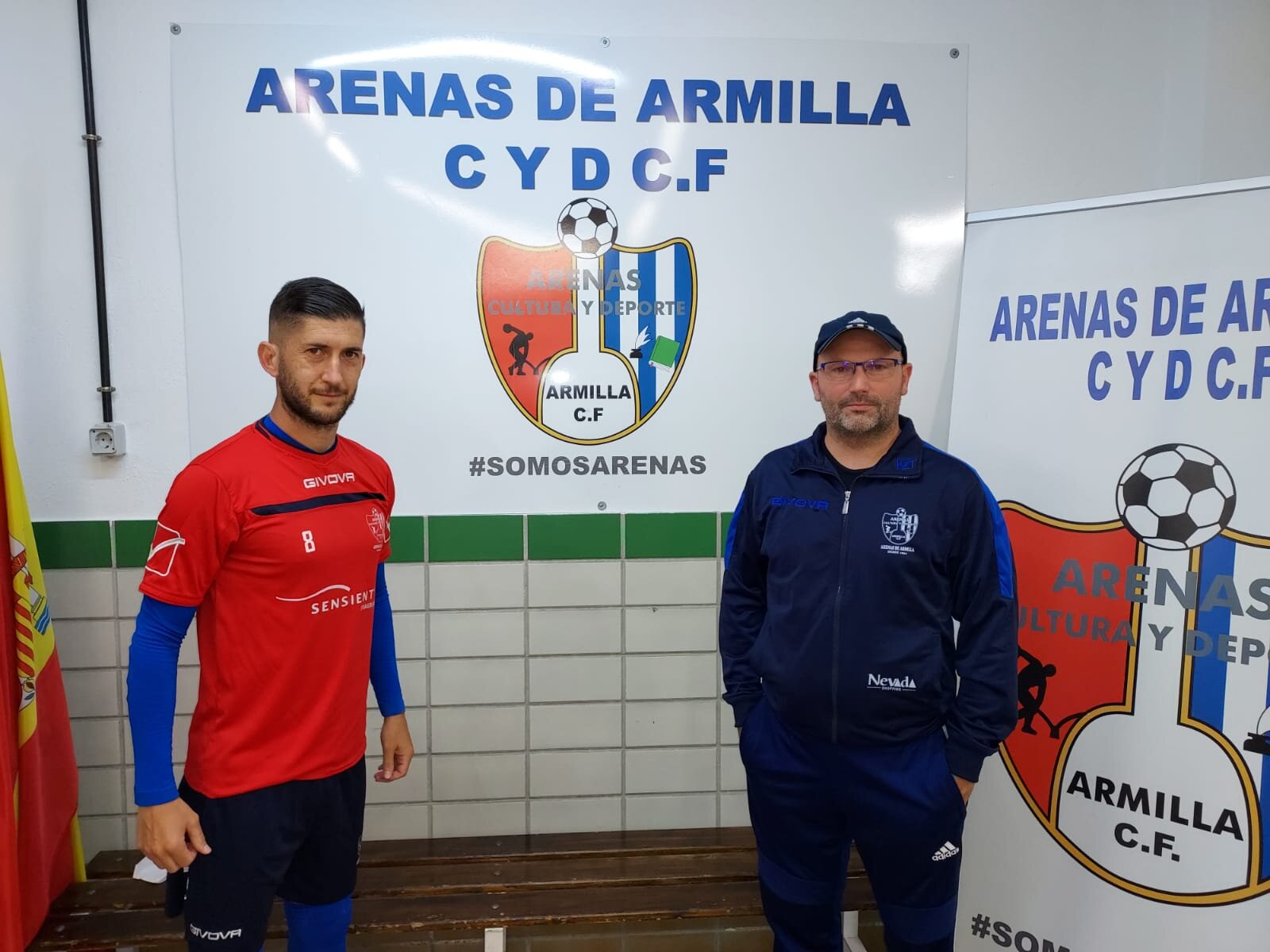 Fran Machado y Thierry, principales baluartes de este Arenas que busca culminar la temporada con el ansiado regreso a Tercera (FRAN CALVO)