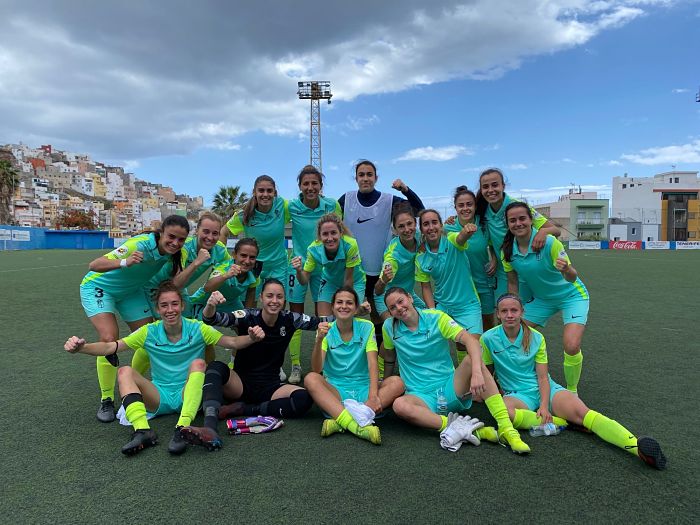 El Granada Femenino, tras vencer en Tenerife, quiere lograr mañana su segunda victoria consecutiva de esta fase del campeonato (GCF FEMENINO)