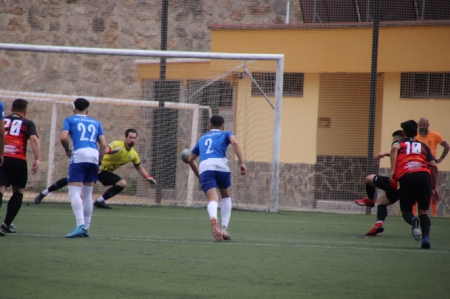 Penalti lanzado por el Cúllar Vega (ATLÉTICO MONACHIL) 