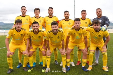 Once inicial del Cubillas en Casabermeja (FC CUBILLAS) 