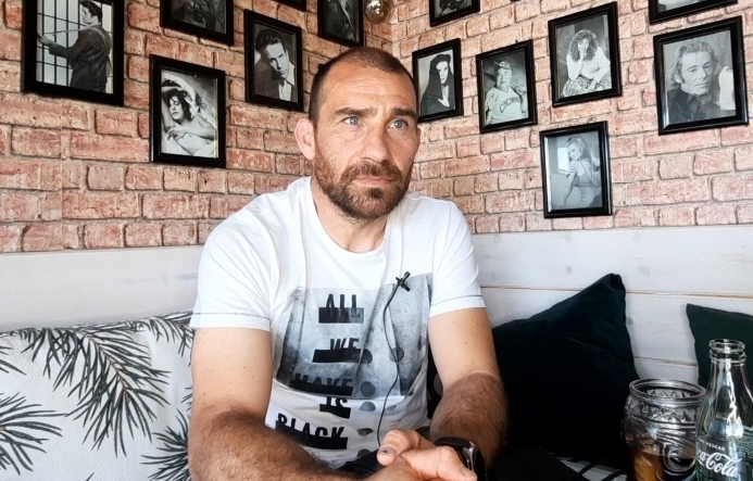 Jesús Sierra, durante la entrevista con Granada En Juego (JAVIER PALMA)