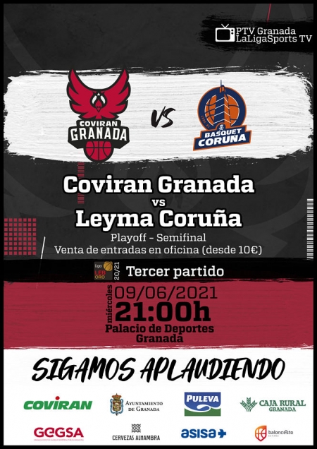 El Coviran tendrá el calor del público ante Leyma Coruña (FUNDACION CB GRANADA) El Coviran tendrá el calor del público ante Leyma Coruña (FUNDACION CB GRANADA)