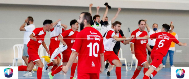 El Albolote Futsal celebra el ascenso (AFS) 
