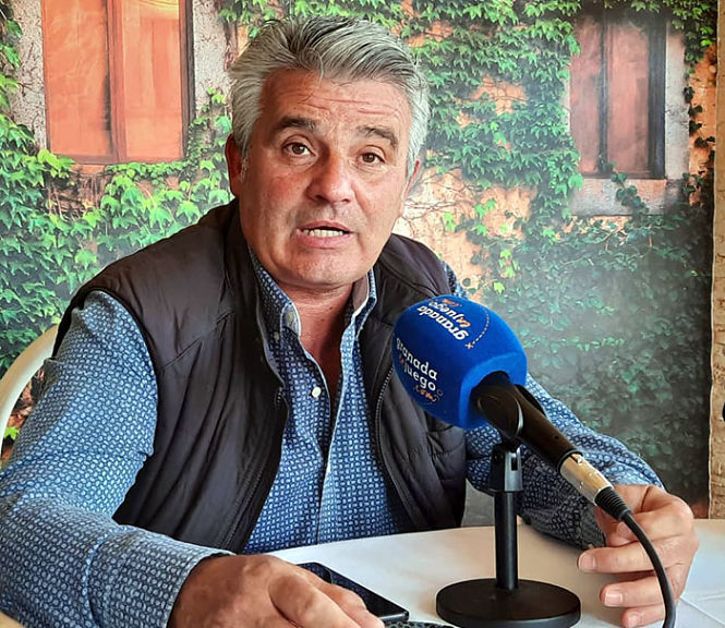 El Director Deportivo del Huétor Vega, Luis Navarro (CD HUÉTOR VEGA)