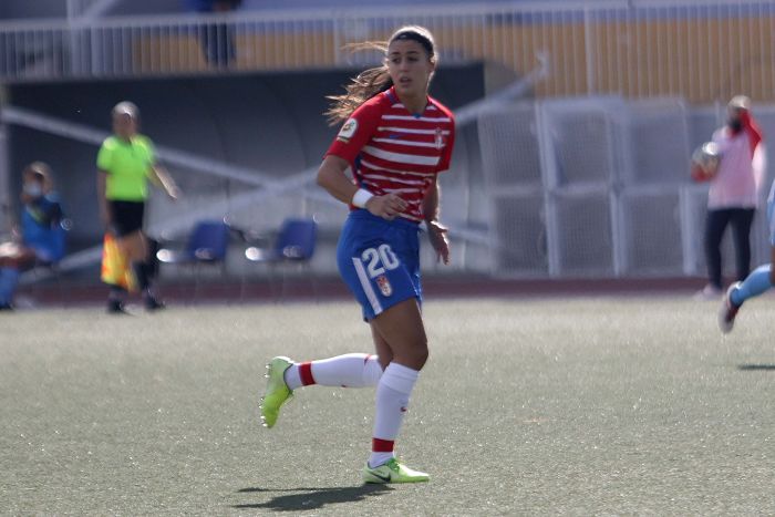 Yurena actuó de revulsivo en las segundas partes durante esta temporada (JOSÉ VELASCO / GRJ)