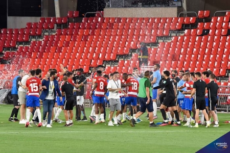 Se cumple un año de la clasificación a Europa League del Granada (JOSÉ M. BALDOMERO) Se cumple un año de la clasificación a Europa League del Granada (JOSÉ M. BALDOMERO)