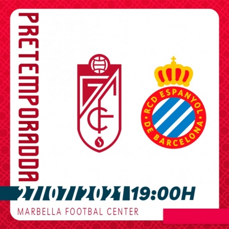 Granada y Espanyol se verán las caras el 27 de julio en Marbella (GCF) Granada y Espanyol se verán las caras el 27 de julio en Marbella (GCF)