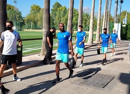 Foulquier, en el Marbella Football Center (FRAN CALVO) Foulquier, en el Marbella Football Center (FRAN CALVO)