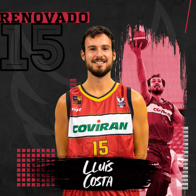 Lluís Costa ha renovado con el Coviran Granada (FUNDACIÓN CB GRANADA) 