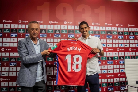 Luis Abram ha sido el último fichaje inscrito por el Granada CF en LaLiga (JOSÉ VELASCO / GRJ)