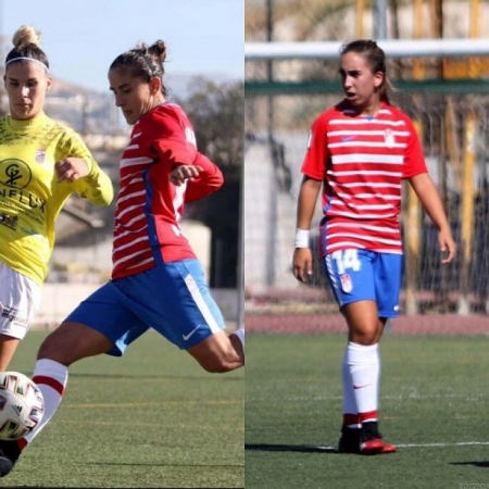 Urre y Adriana Cuadros renuevan con el Granada Femenino (JOSÉ VELASCO / GRJ) Urre y Adriana Cuadros renuevan con el Granada Femenino (JOSÉ VELASCO / GRJ)