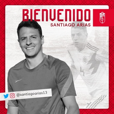 Santiago Arias llega cedido al Granada (GCF)