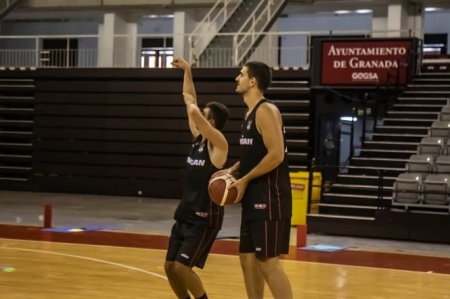 El Covirán Granada continúa con los entrenamientos (JOSÉ VELASCO)