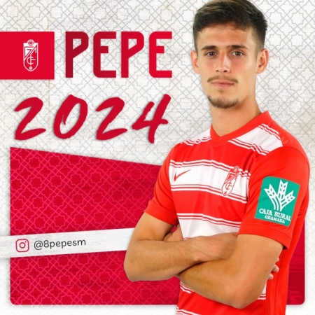 Pepe renueva con el Granada hasta 2024 (GCF) Pepe renueva con el Granada hasta 2024 (GCF)