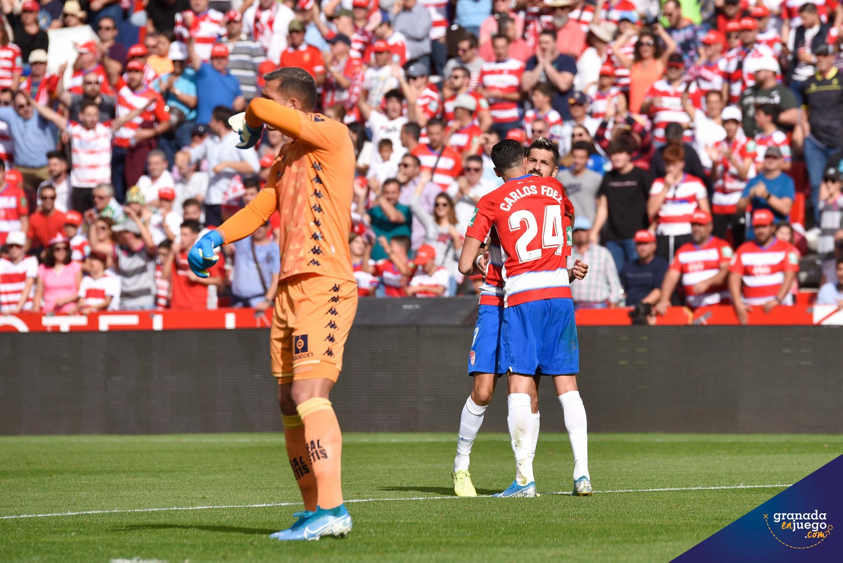 El Granada ha vencido al Betis en las últimas tres visitas verdiblancas al `Nuevo Los Cármenes` (JOSÉ M. BALDOMERO)
