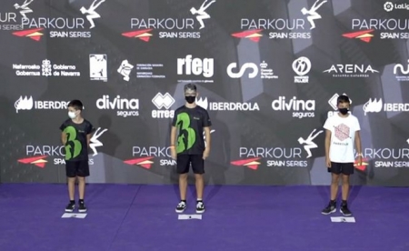 Eduardo Oliva en el podium (AYTO. CÚLLAR VEGA) Eduardo Oliva en el podium (AYTO. CÚLLAR VEGA)