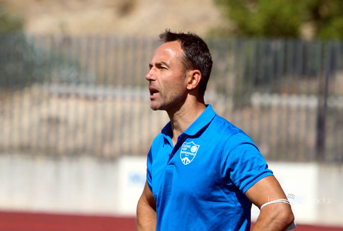 Vicente Ortiz, entrenador del Loja CD (ENCARNI QUESADA)