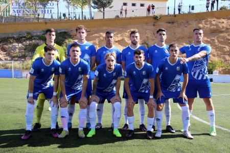 Once inicial del Atlético Monachil en imagen de archivo (MANU LÓPEZ / ATLÉTICO MONACHIL) Once inicial del Atlético Monachil en imagen de archivo (MANU LÓPEZ / ATLÉTICO MONACHIL)