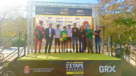Podium de L`Etape Granada (AYTO. GRANADA)
