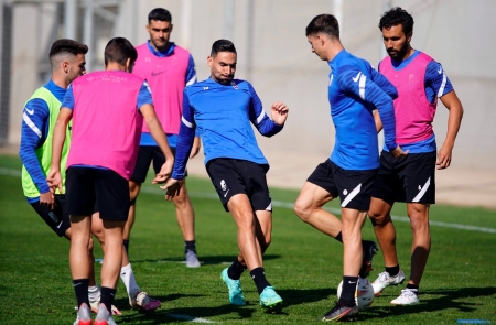 El Granada ya prepara la visita del Getafe (PEPE VILLOSLADA / GCF) El Granada ya prepara la visita del Getafe (PEPE VILLOSLADA / GCF)