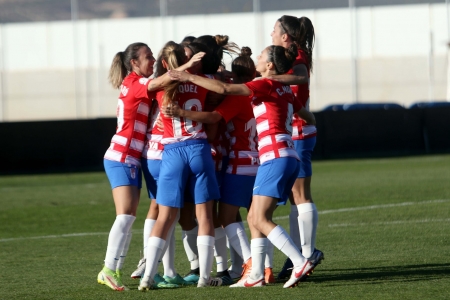 El Granada Femenino sumó su tercer triunfo en una semana a costa del Alba Fundación (JOSÉ VELASCO / GRJ) El Granada Femenino sumó su tercer triunfo en una semana a costa del Alba Fundación (JOSÉ VELASCO / GRJ)