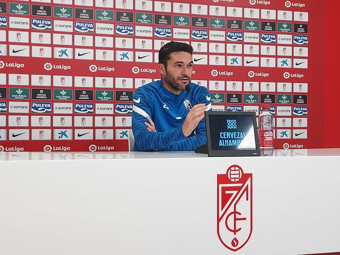 Jorge Molina, en rueda de prensa (FRAN CALVO)