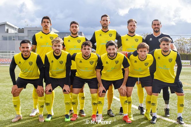Once inicial del Cubillas en un partido anterior (MANOLO PÉREZ / FC CUBILLAS)