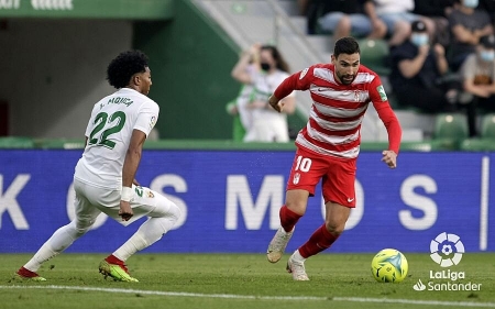 El Granada cierra la primera vuelta del campeonato con nueve puntos a domicilio (LALIGA) El Granada cierra la primera vuelta del campeonato con nueve puntos a domicilio (LALIGA)