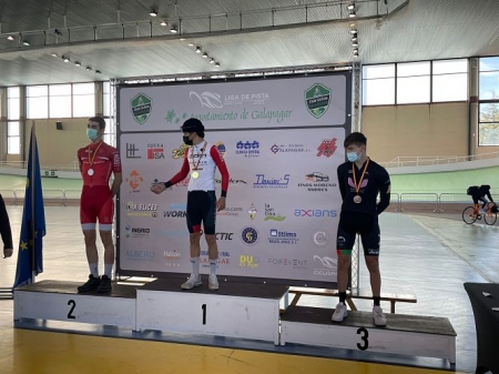 Podio de la prueba de Galapagar (MANUELA FUNDACIÓN) 