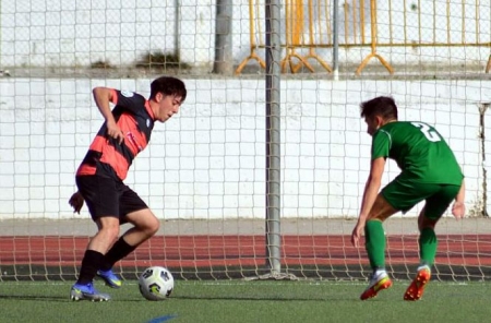 Javi encara a Parra (J. PALMA) 