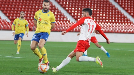 Javi Gadea marcó el segundo gol del Agroisa Huétor Tájar (UD ALMERÍA / ARCHIVO) Javi Gadea marcó el segundo gol del Agroisa Huétor Tájar (UD ALMERÍA / ARCHIVO)