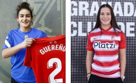 Marta Guereñu y Ena han sido los dos refuerzos invernales del Granada Femenino (GCF) Marta Guereñu y Ena han sido los dos refuerzos invernales del Granada Femenino (GCF)