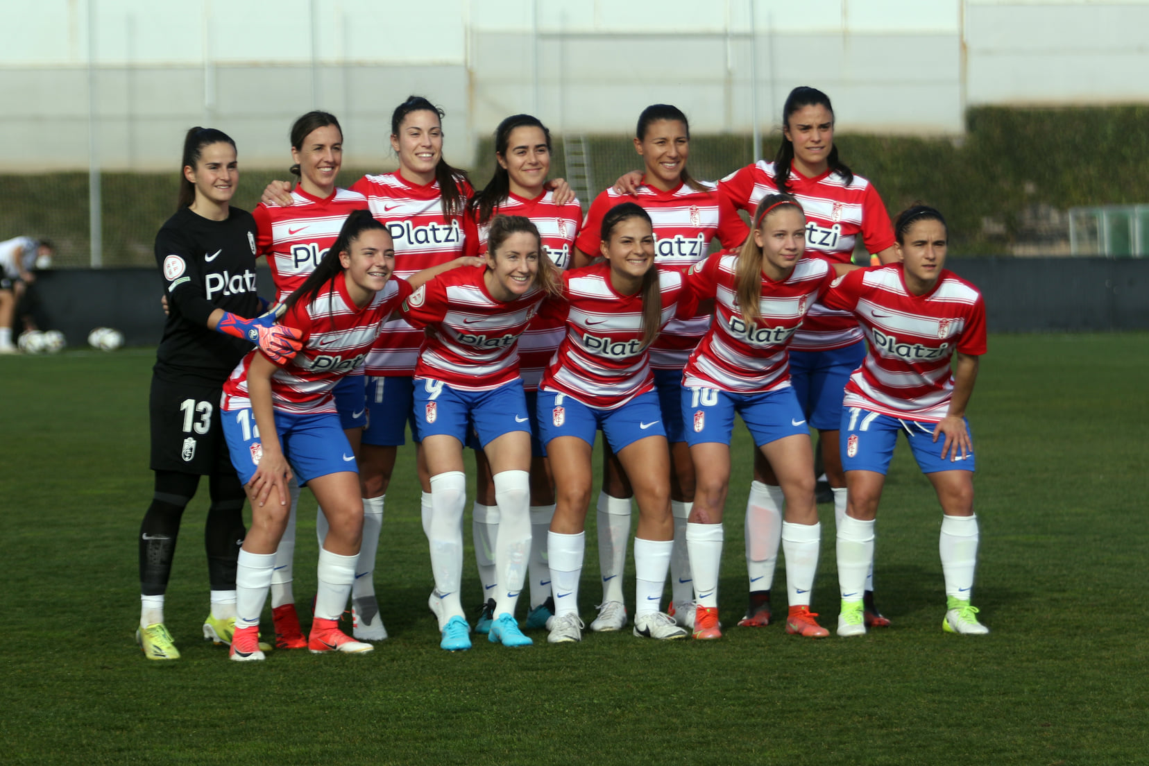 Once inicial del Granada Femenino en el último partido ante el Betis B (JOSÉ VELASCO / GRJ)