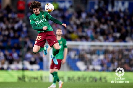 Álex Collado realizó un buen partido (LALIGA) Álex Collado realizó un buen partido (LALIGA)