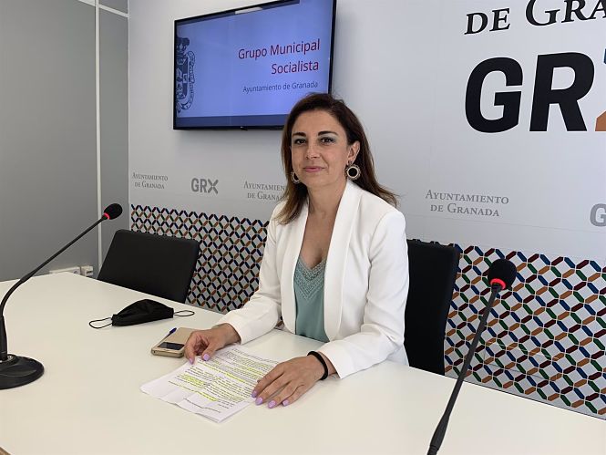 La concejal de Movilidad de Granada, Raquel Ruz (PSOE) 