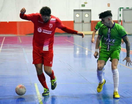 El Albolote Futsal lo intentó ante Málaga Futsal (J. PALMA)