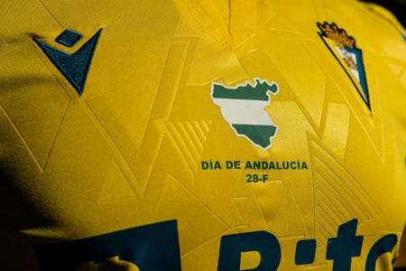 Distintivo que lucirá el Cádiz en su camiseta frente al Granada (CÁDIZ CF)