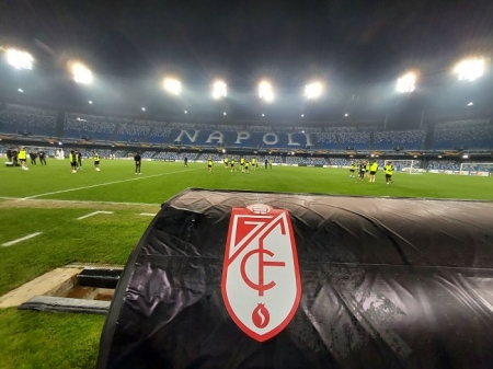 El Granada conquistó Nápoles y el Diego Armando Maradona el 25 de febrero de 2021 (FRAN CALVO) El Granada conquistó Nápoles y el Diego Armando Maradona el 25 de febrero de 2021 (FRAN CALVO)
