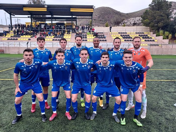 Once inicial del Maracena en Cantoria (UD MARACENA)