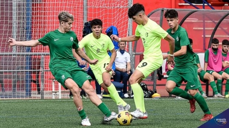 La selección granadina cadete luchará el lunes por ser la mejor de Andalucía (JOSÉ M. BALDOMERO) 
