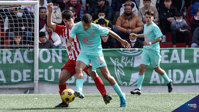 La selección granadina fue muy superior a Almería (JOSÉ M. BALDOMERO)