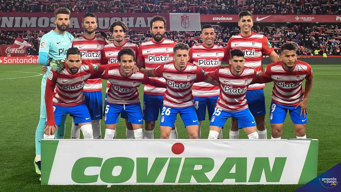 Once inicial del Granada ante el Cádiz (JOSÉ M. BALDOMERO)