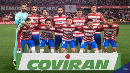 Once inicial del Granada ante el Cádiz (JOSÉ M. BALDOMERO) Once inicial del Granada ante el Cádiz (JOSÉ M. BALDOMERO)