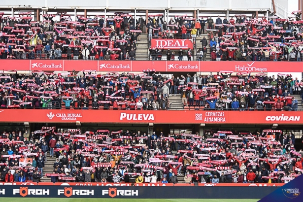 Los Cármenes quiere celebrar el primer triunfo de su equipo como local en 2022 (JOSÉ M. BALDOMERO) Los Cármenes quiere celebrar el primer triunfo de su equipo como local en 2022 (JOSÉ M. BALDOMERO)