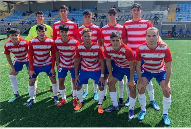 Once inicial del Granada juvenil ante el Recreativo de Huelva (CANTERA NAZARÍ) 