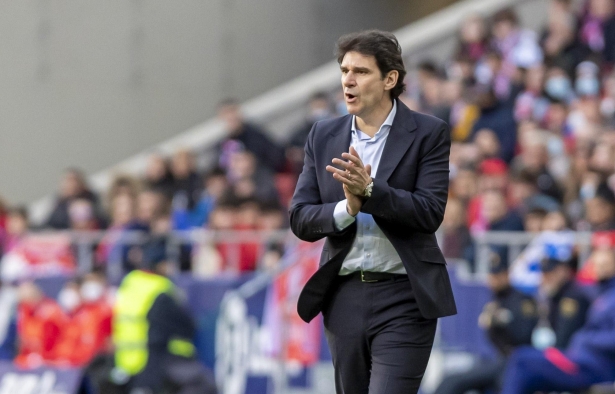 Aitor Karanka, durante su debut como técnico del Granada en el Wanda Metropolitano (GCF) Aitor Karanka, durante su debut como técnico del Granada en el Wanda Metropolitano (GCF)