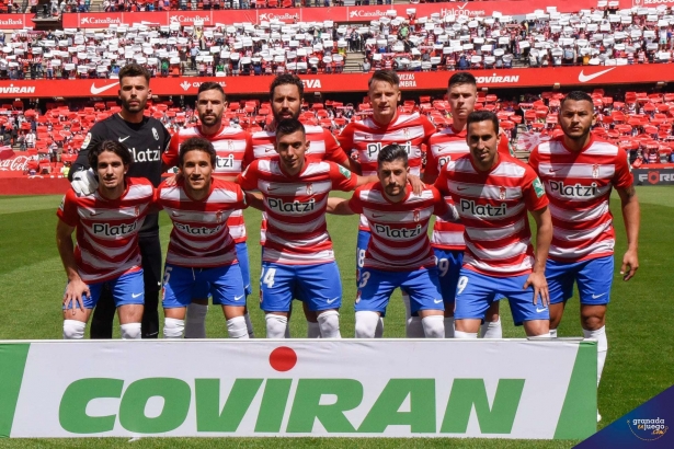 Once inicial del Granada ante el Celta (JOSÉ M. BALDOMERO)