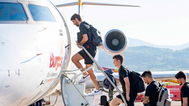 La expedición del Athletic ya está en Granada, con Raúl García entre sus integrantes (ATHLETIC CLUB) La expedición del Athletic ya está en Granada, con Raúl García entre sus integrantes (ATHLETIC CLUB)