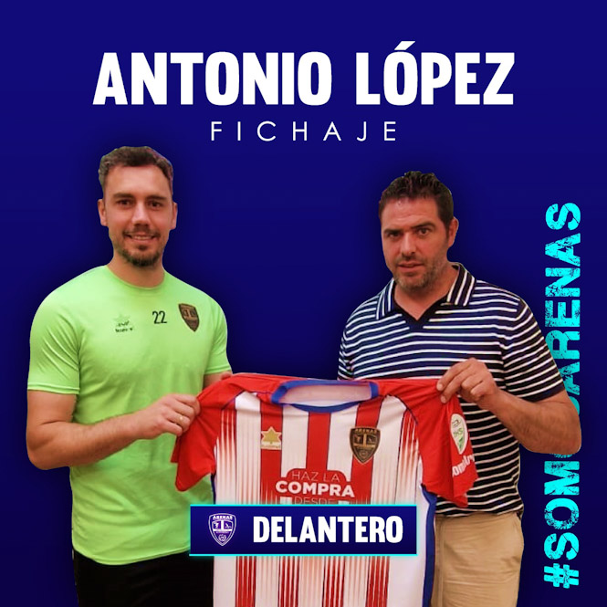 Antonio López, refuerzo de lujo para el Arenas de Armilla (ARENAS DE ARMILLA)